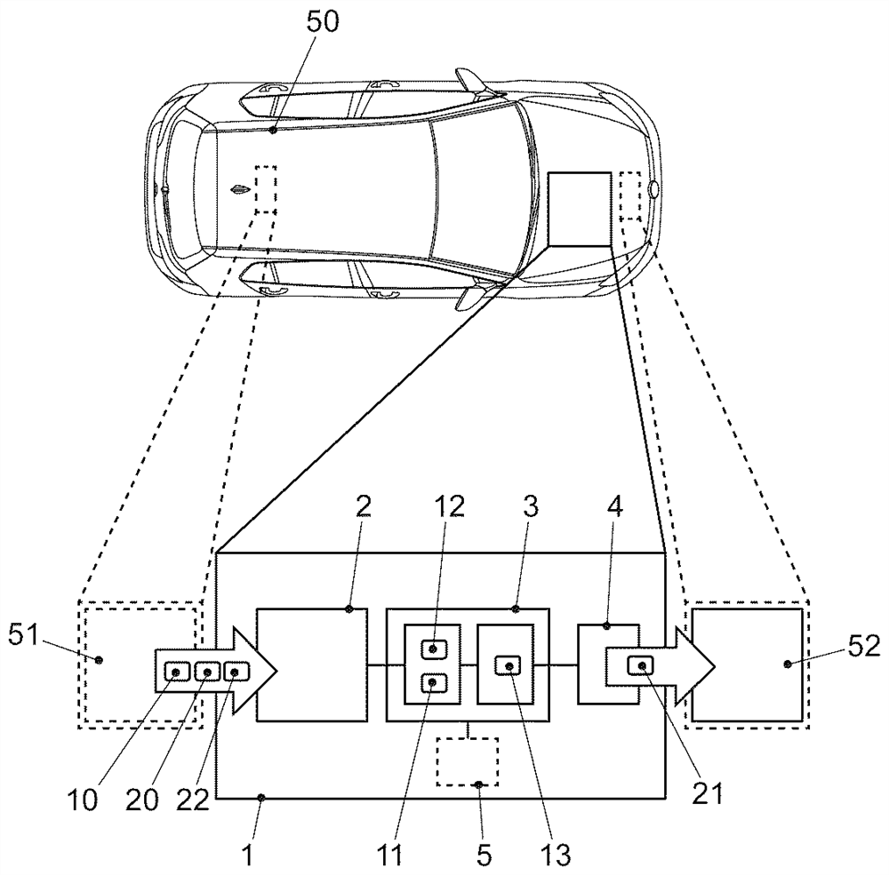 Method and device for supporting a lane-changing process for a vehicle