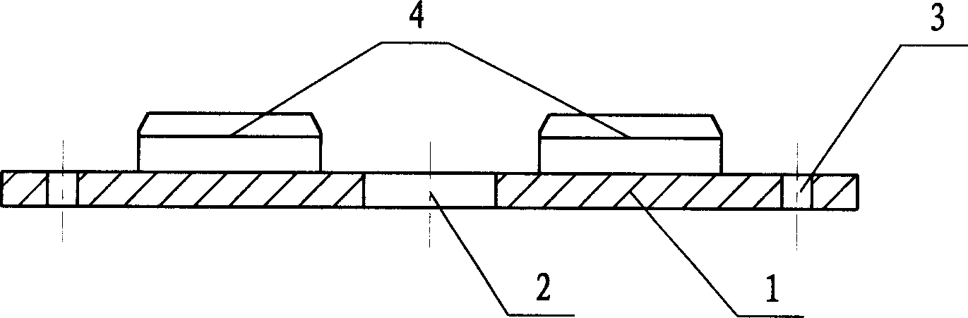 Polishing cerium oxide disk and its making method