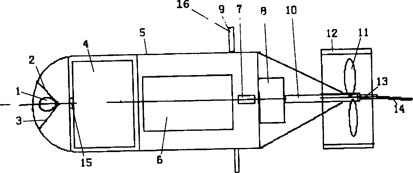 Man-controlled machine fish