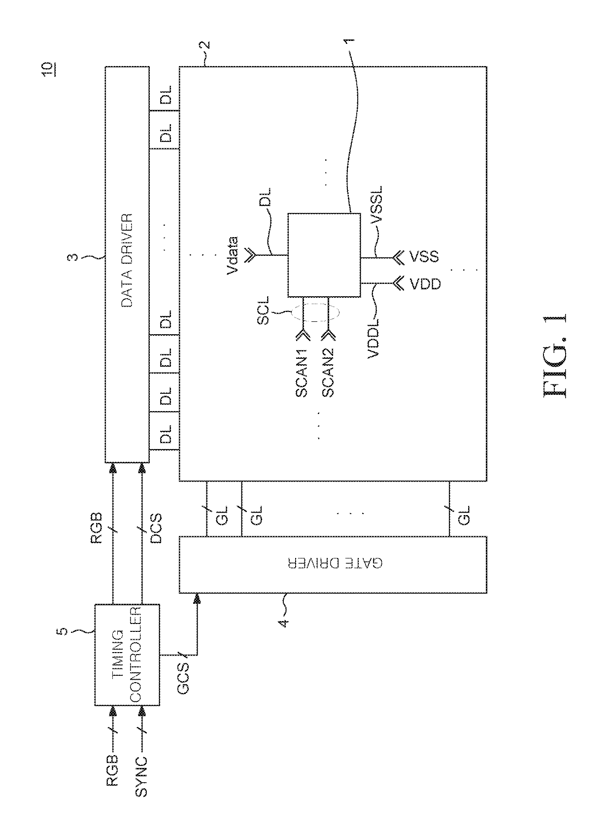 Organic light-emitting diode display device and method of driving the same