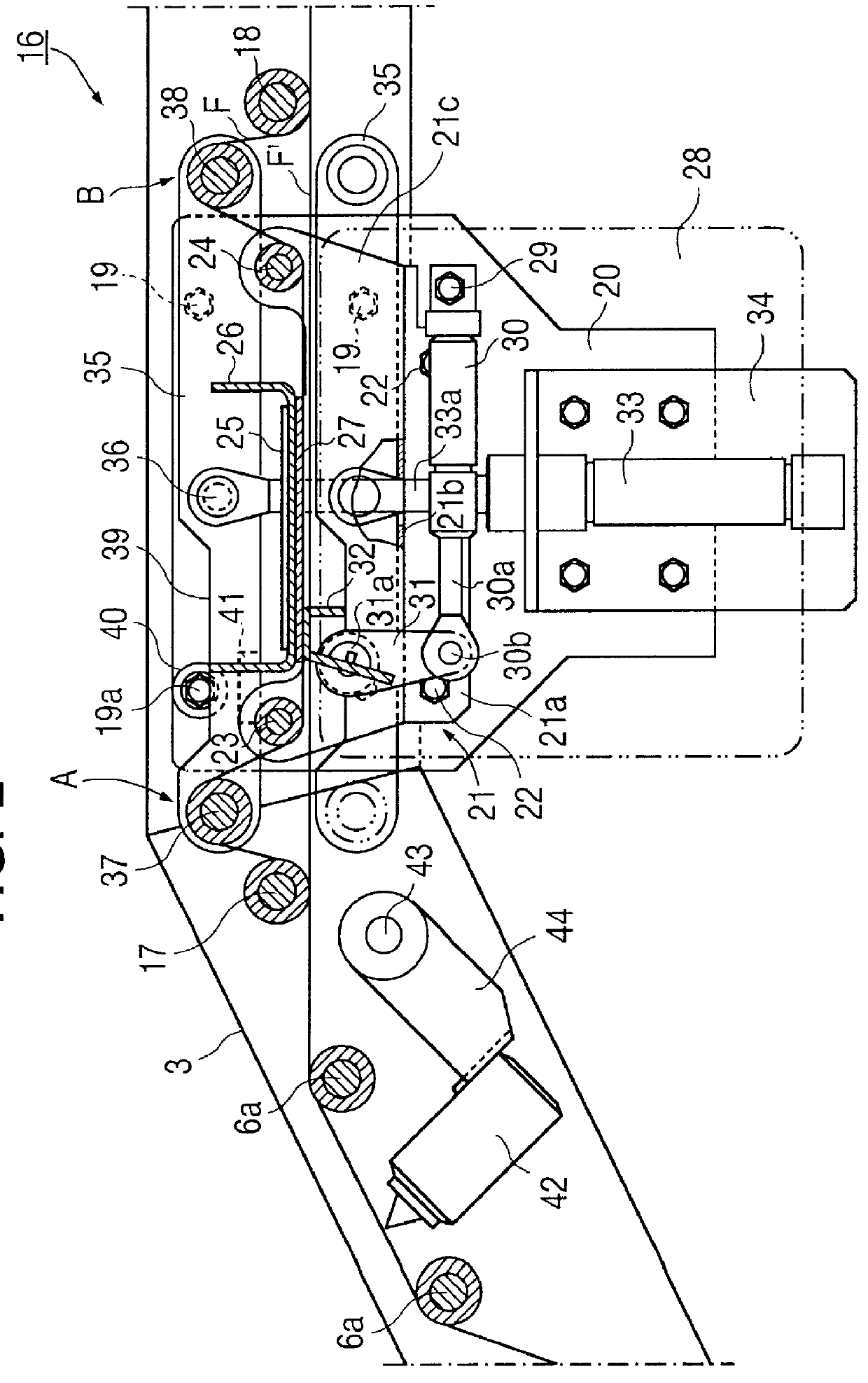 Method of printing film at form-fill-seal packaging machine and form-fill-seal packaging machine using the method