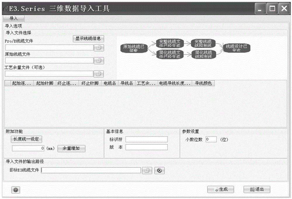 Three-dimensional automatic design method and system for aircraft cable