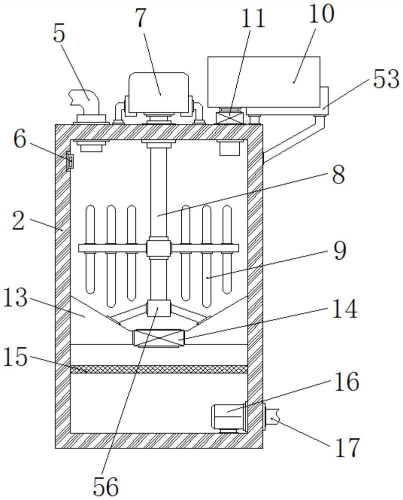 Odor-resistant and flow-controllable sewage treatment equipment for paddy field fish culture