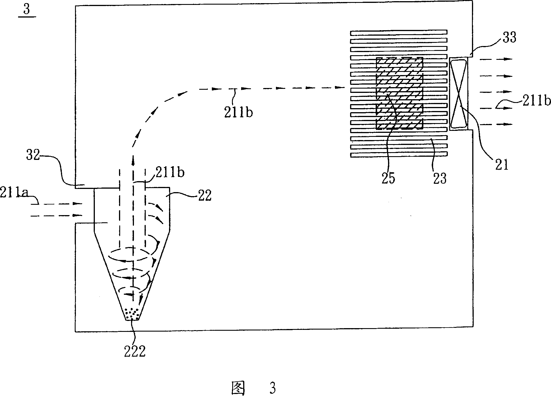 Heat radiating system and method