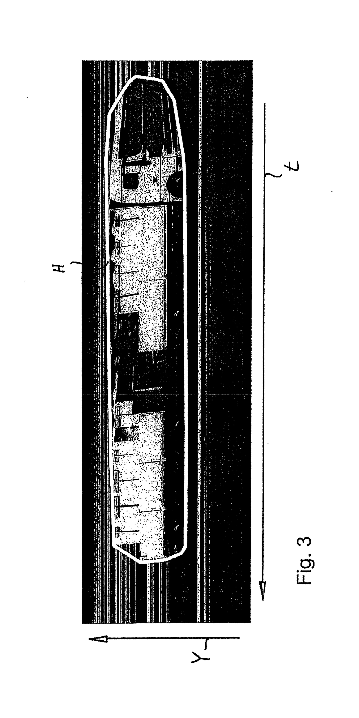 Determination of at least one feature of a vehicle