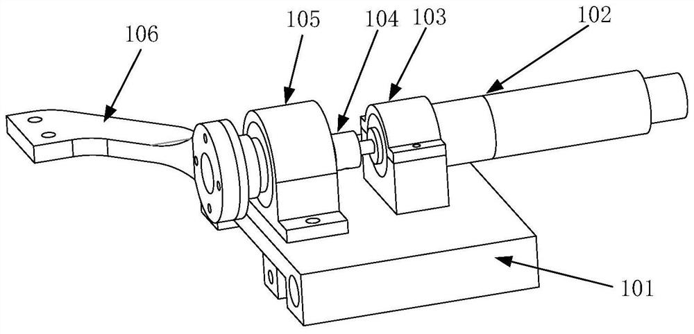 Spatial two-degree-of-freedom flexible tail end dental implant implanter