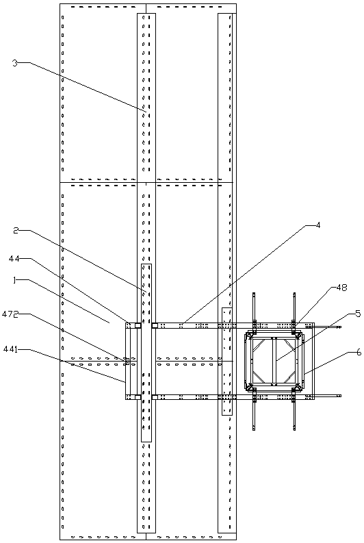 Diving cage for underwater detection operation