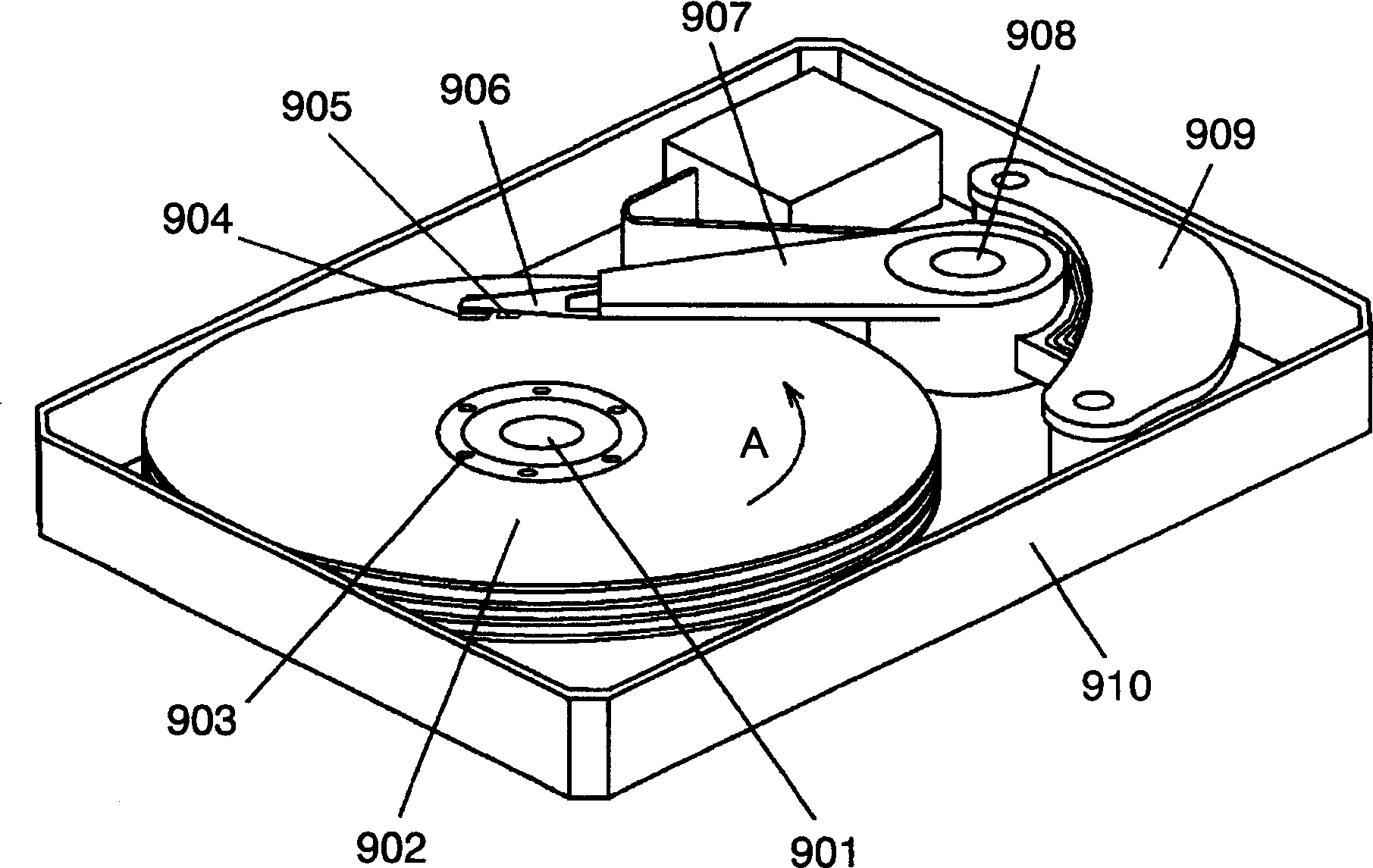 Film piezoelectric element and manufacturing method thereof and executive component using the piezoelectric element