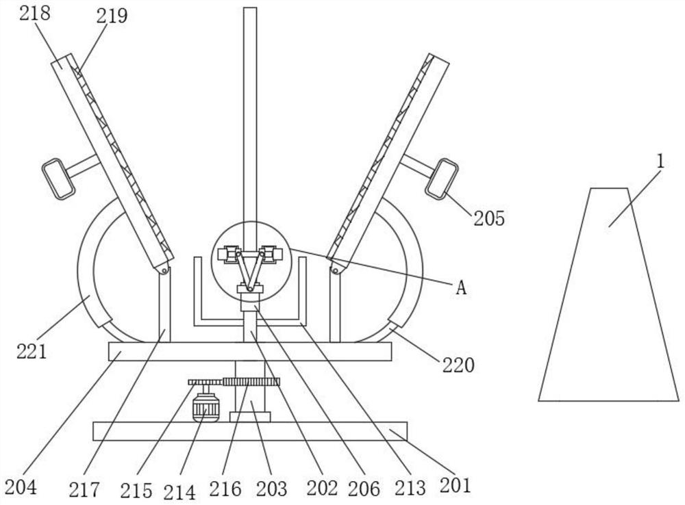 A production device and process for inner bobbin castings