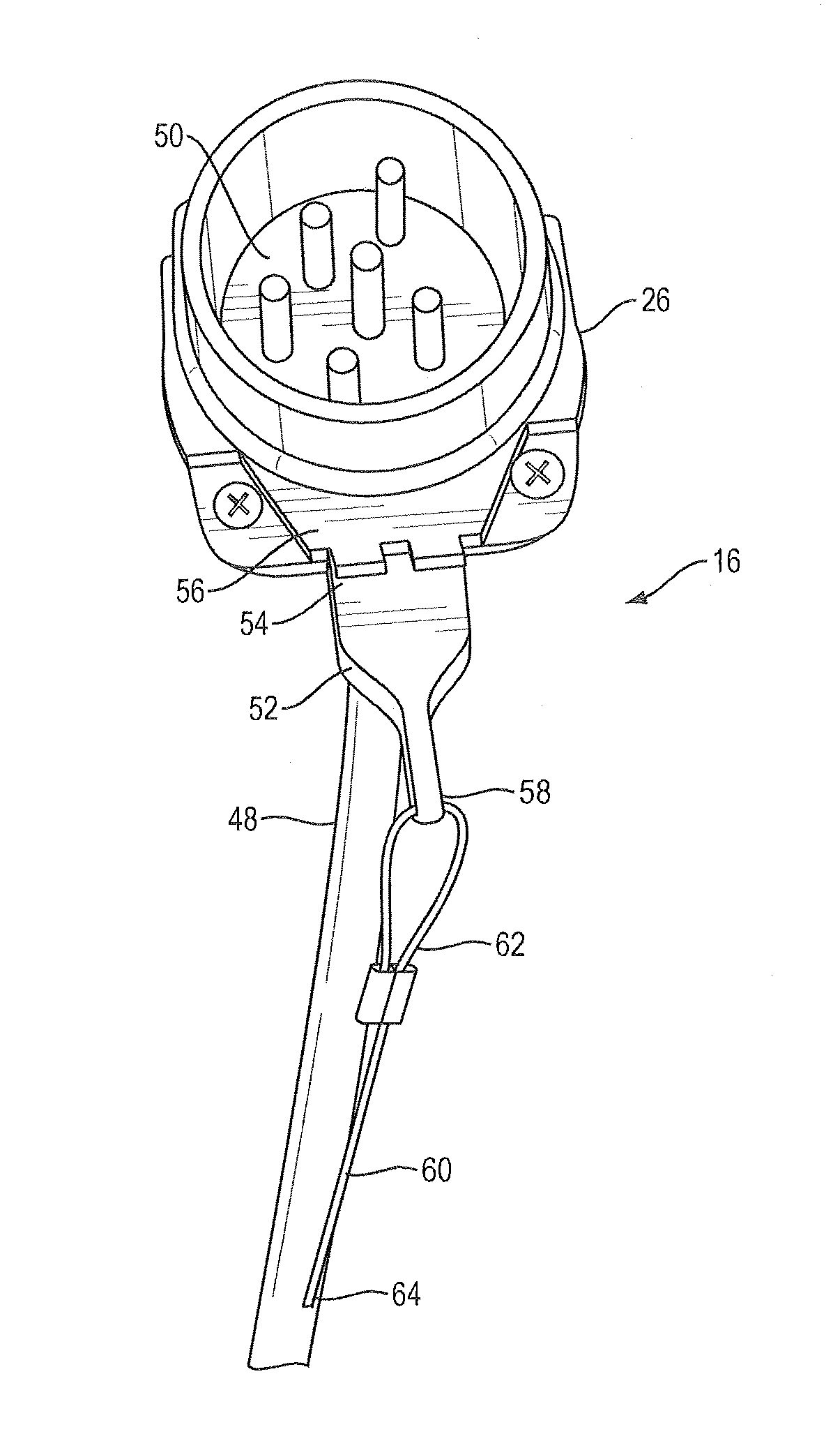 Power supply system including panel with safety release