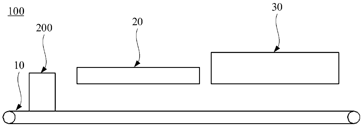 Plastic bag heat sealing device