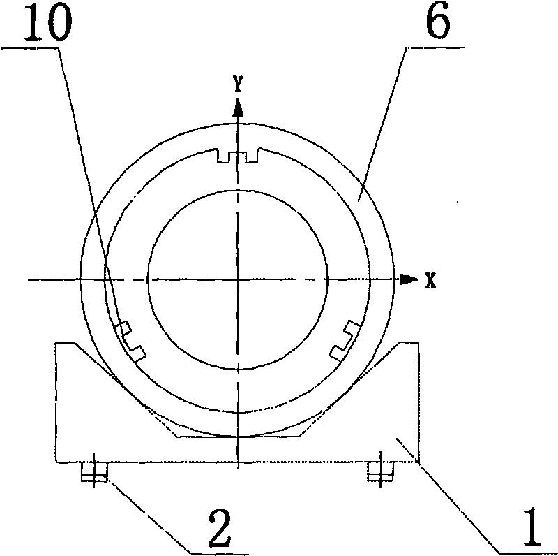 Method for manufacturing guide groove of servomotor cylinder of runner cone of hydroturbine