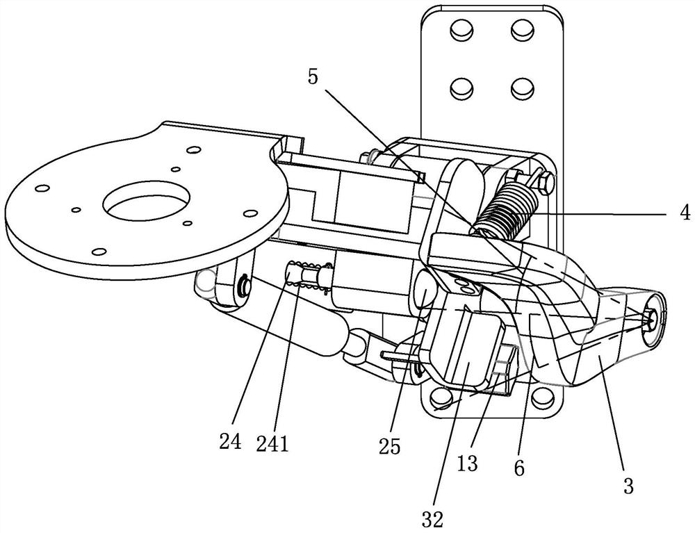 Multidirectional adjustable forklift steering wheel control mechanism