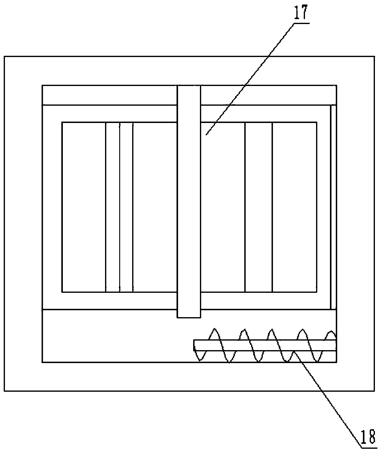 Raw material hot-melting device for plastic toy production