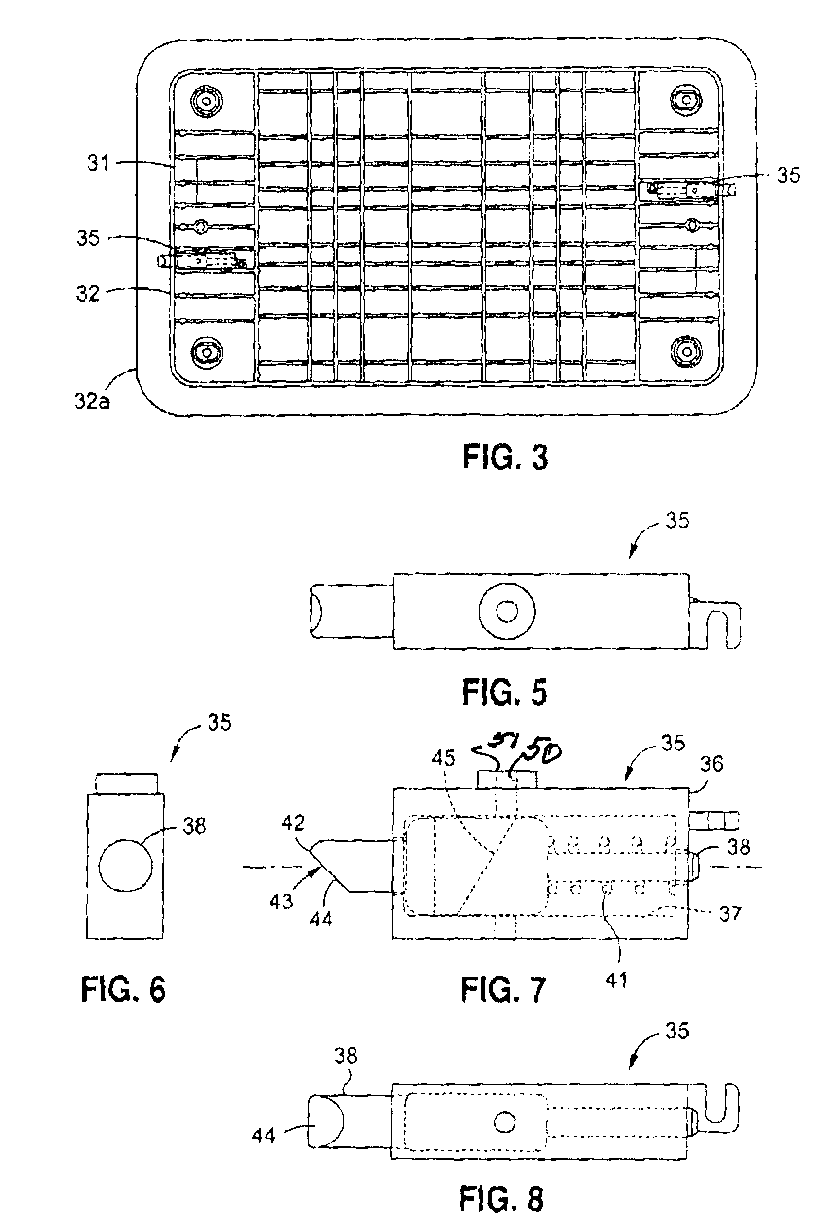 Subgrade vault with latching cover