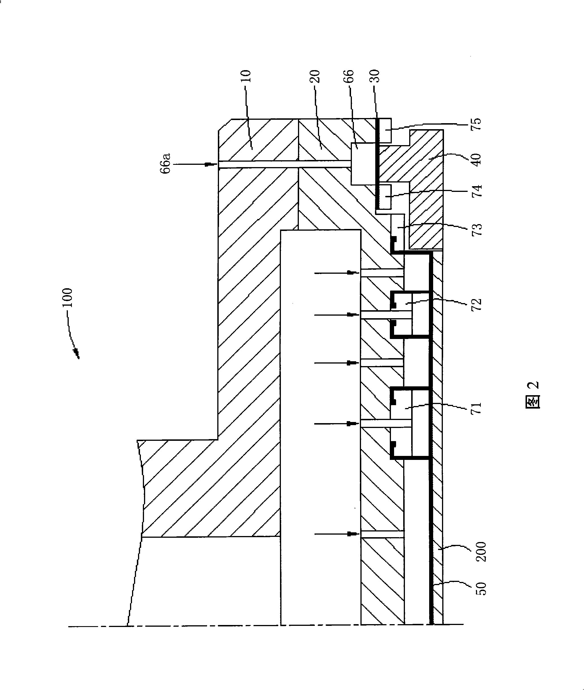 Polishing head for chemico-mechanical polishing