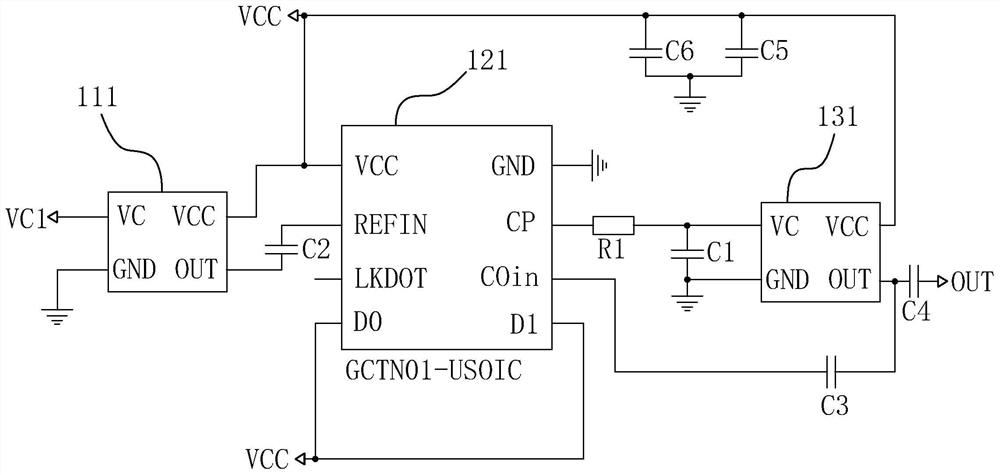 5g standard source high frequency crystal oscillator circuit