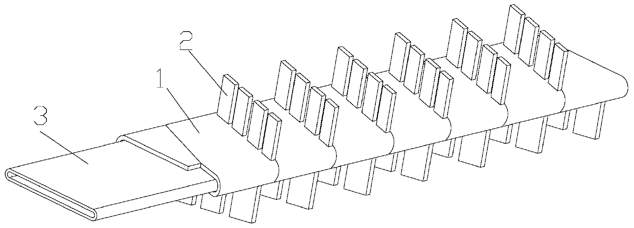 Heat exchange tube wound ribbon, heat exchanger and air conditioner