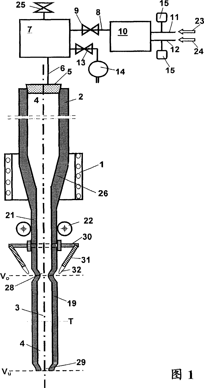 Method for producing tubes of quartz glass