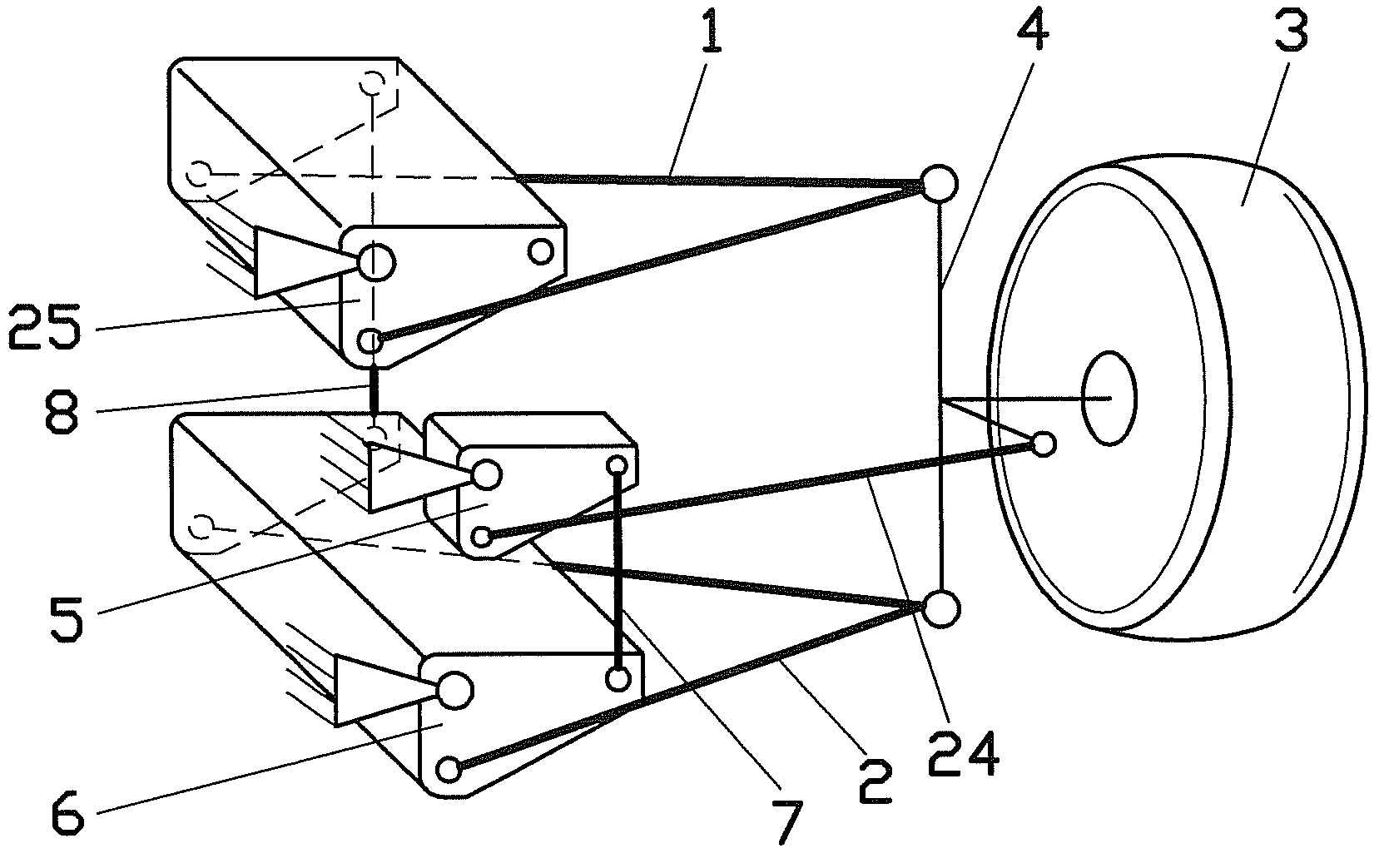 Wheel suspension