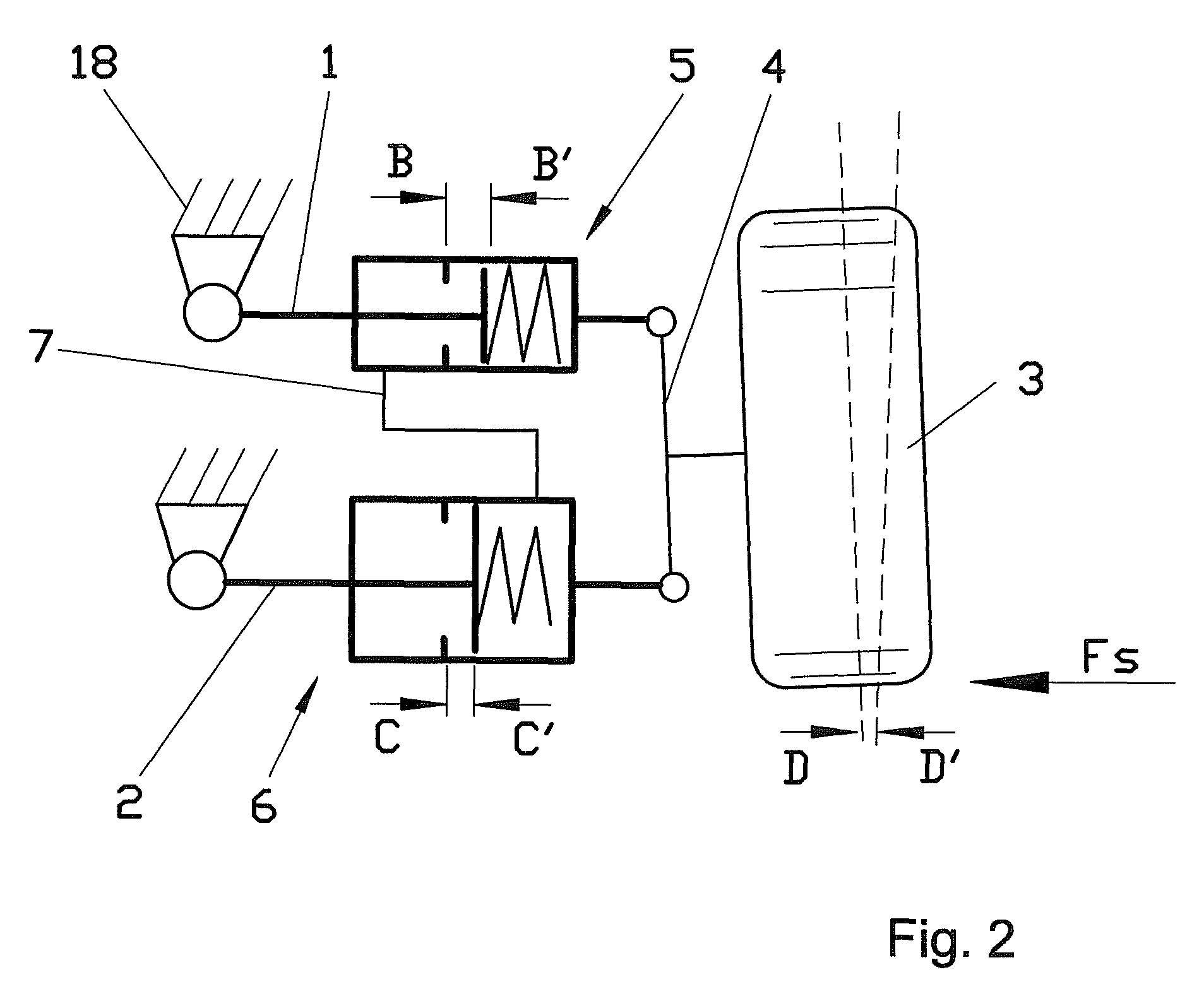 Wheel suspension