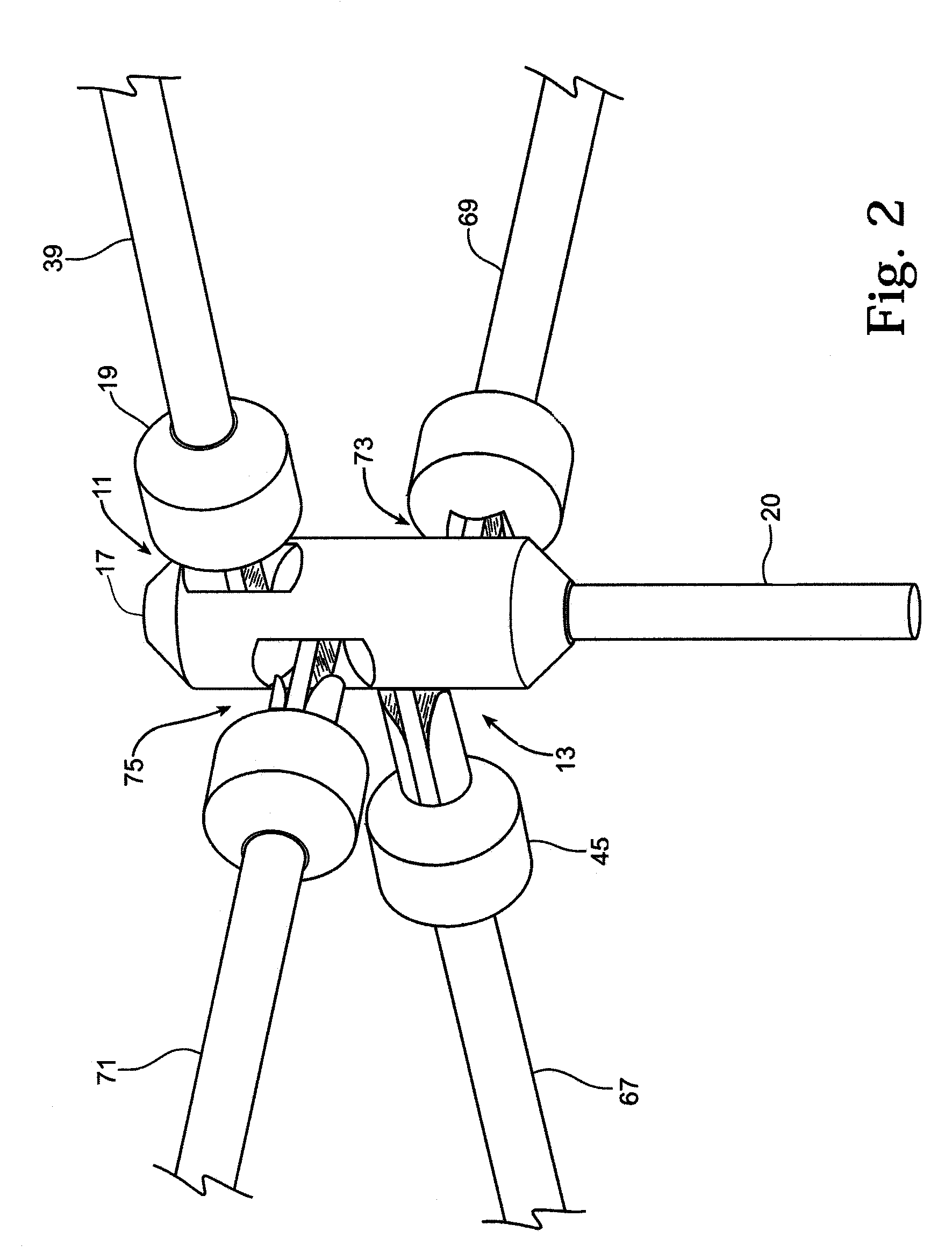 Resilient joint for deployable structures