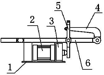 Pneumatic chain slipping machine for buoy tender