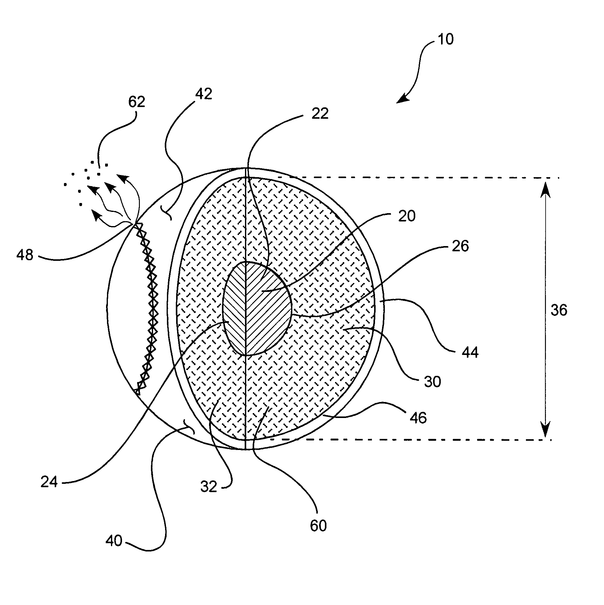 Aromatherapy puffer ball