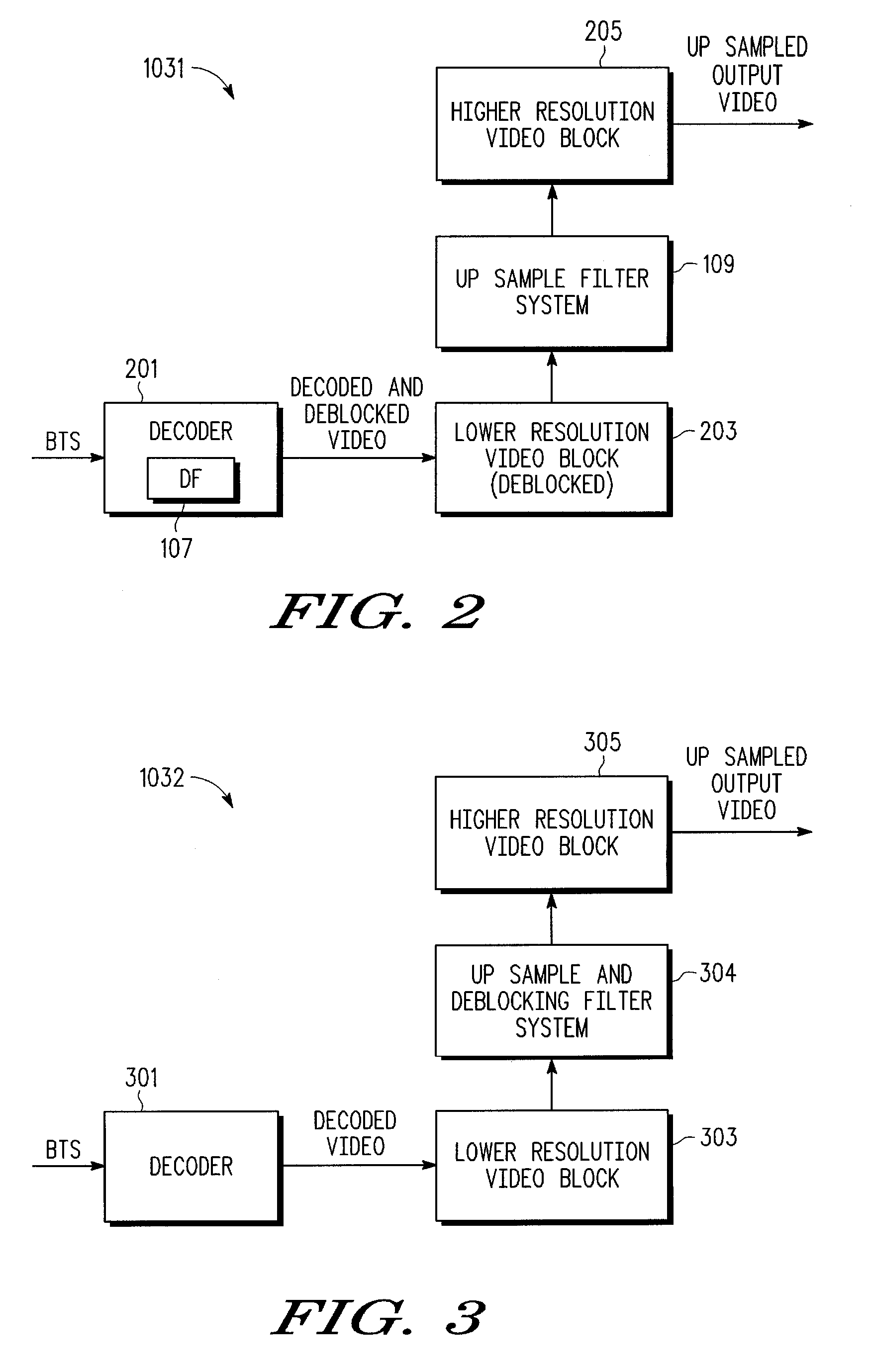 Reduction of block effects in spatially re-sampled image information for block-based image coding