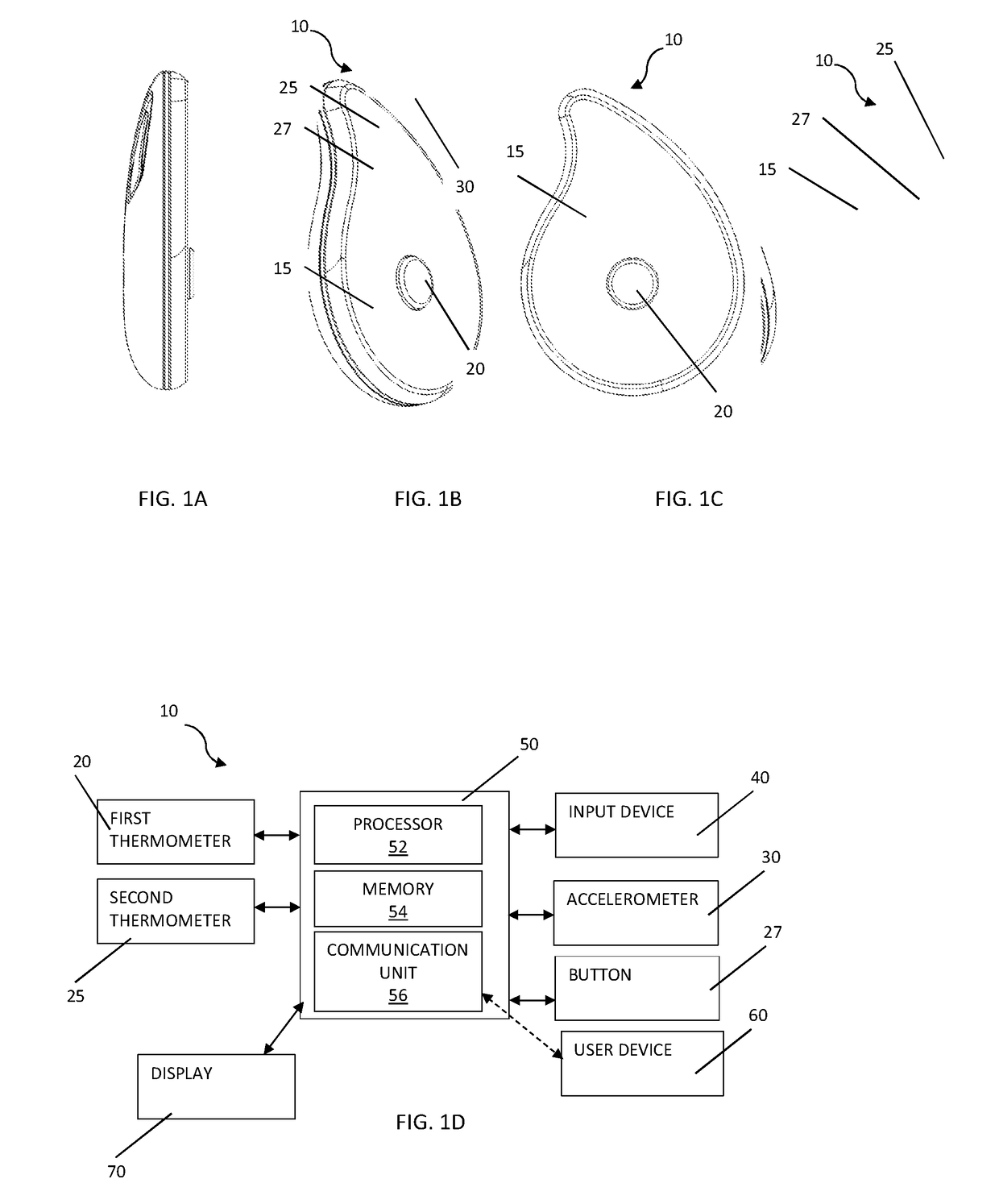 System and method for determining physiological conditions based on variations in body temperature