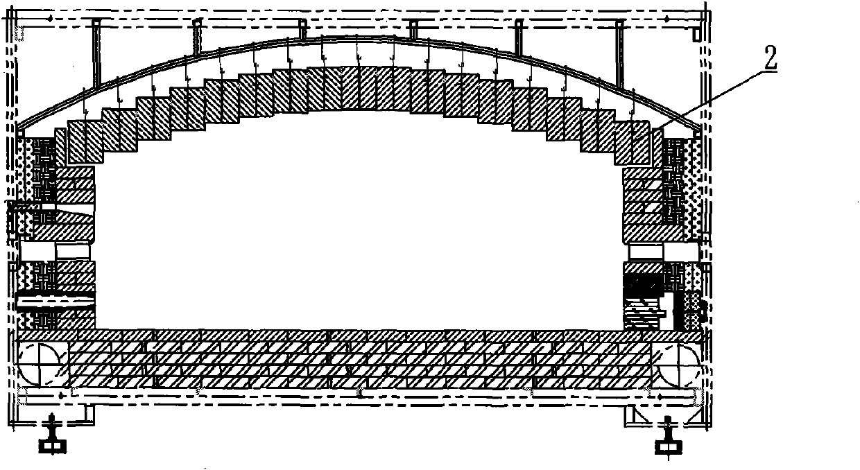 Biscuiting roller kiln used for producing interior wall tiles