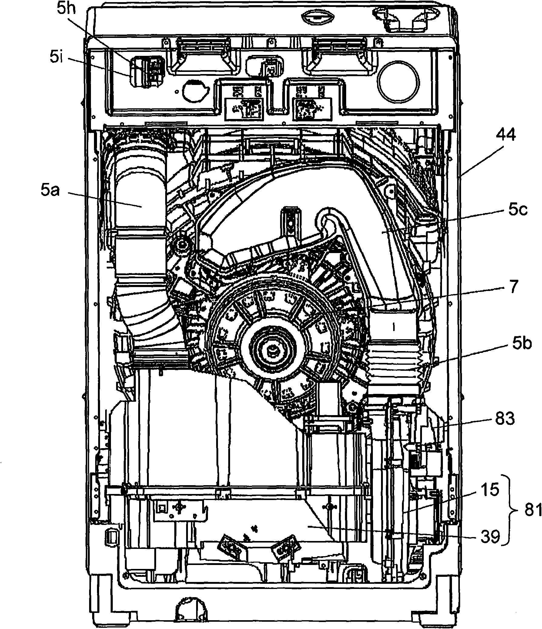 Washing dryer