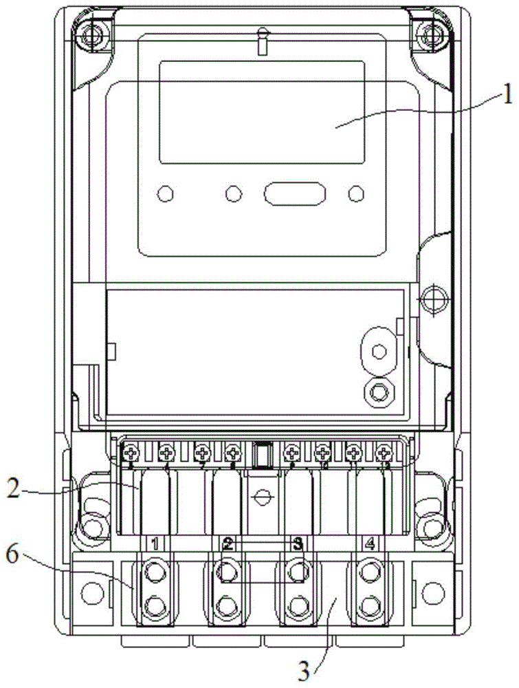 High reliability electric energy metering device