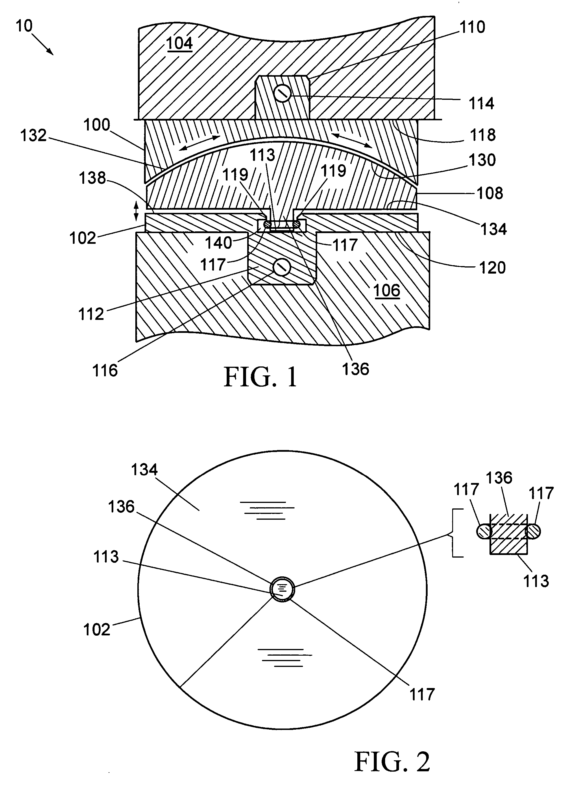 Articulating spinal disc prosthetic