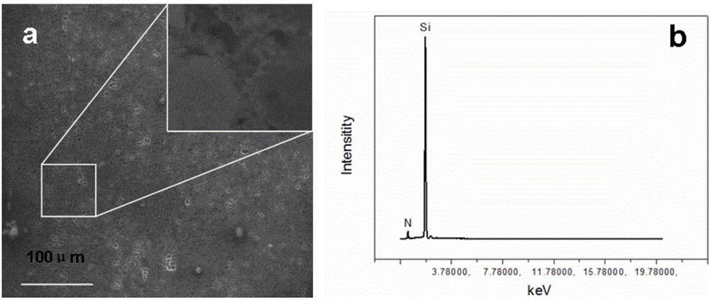 Low-temperature preparation method of ceramic coating absorbing waves in frequency band of 8-18 GHz