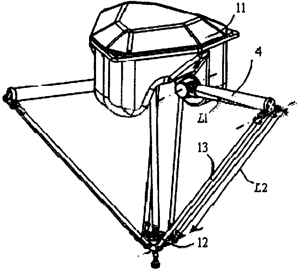 Assembling platform and method of parallel robot