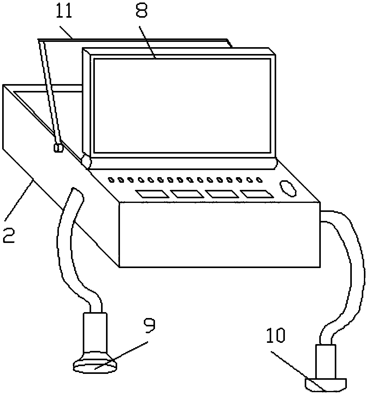 Clinical prenatal diagnosis examination device for obstetrics department