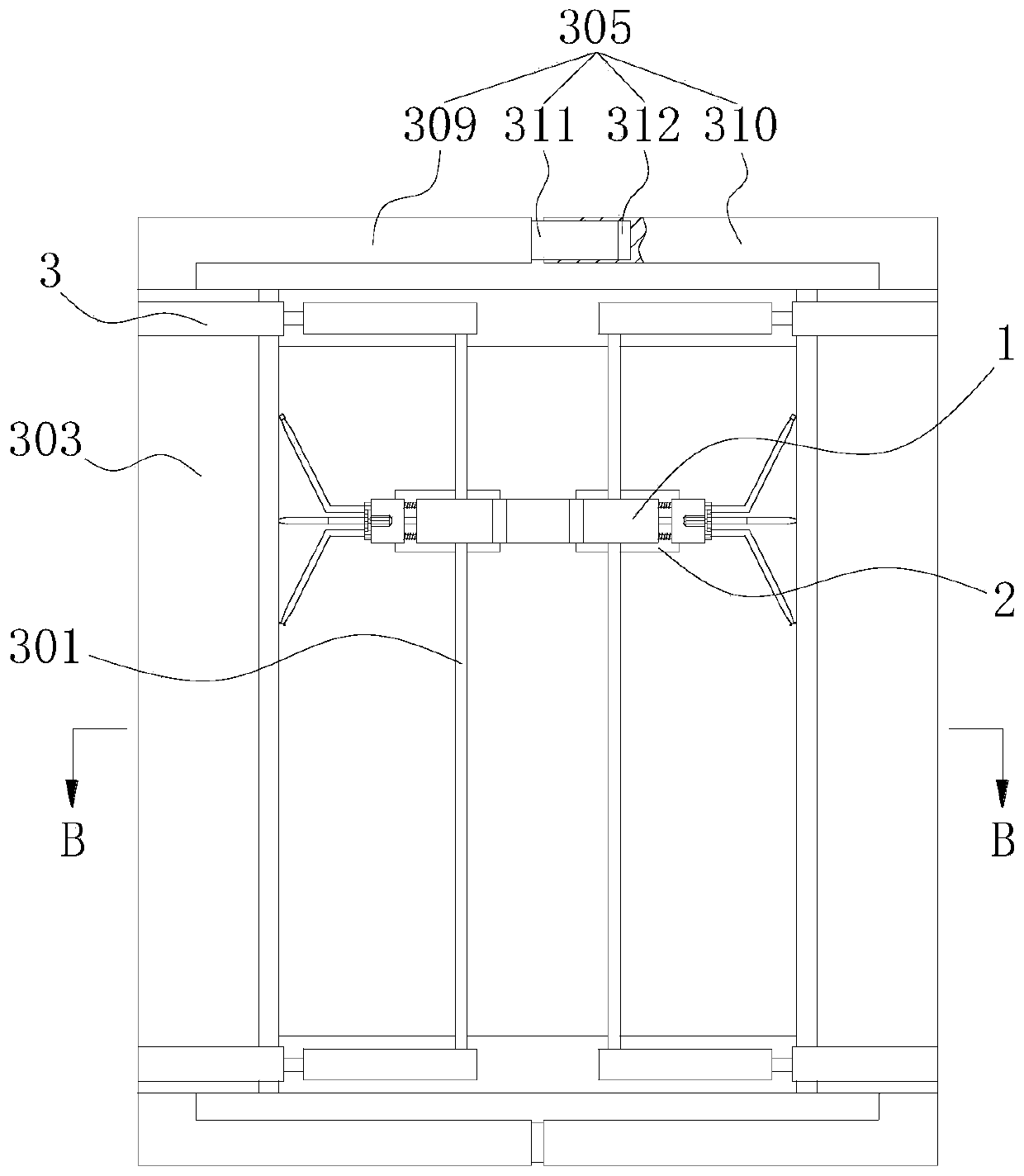 Glue injection sealing machine used after rapid assembly of glass door and glass window