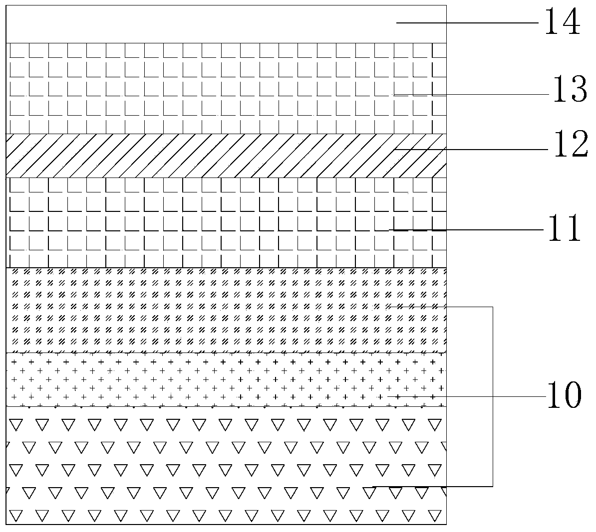 AlN thin film growing on metal Al substrate and preparing method and application thereof