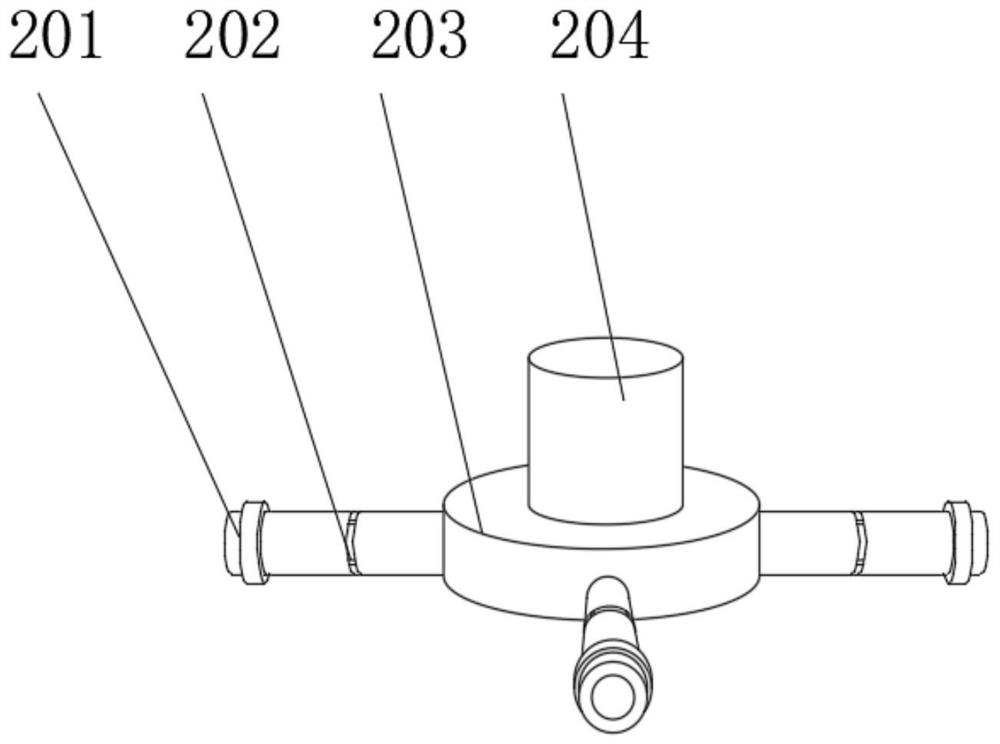 Cooling device applied to plastic production line and using method of cooling device