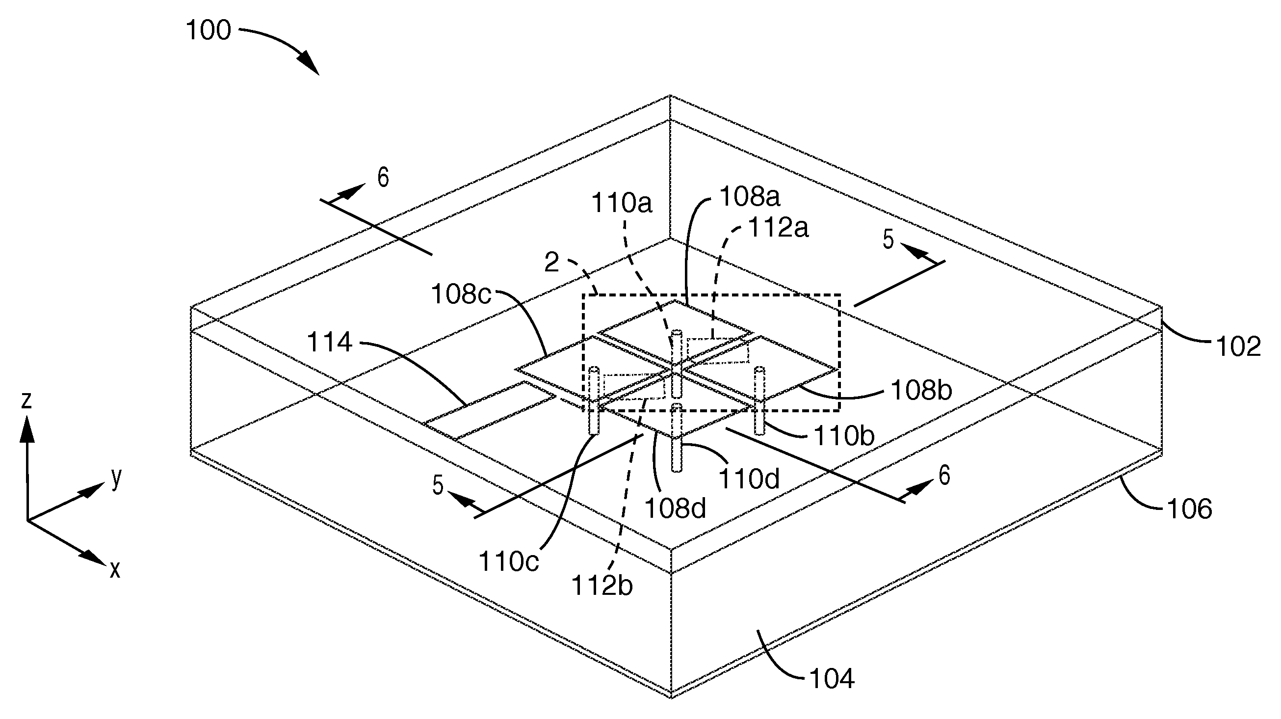 Compact dual-band resonator using anisotropic metamaterial