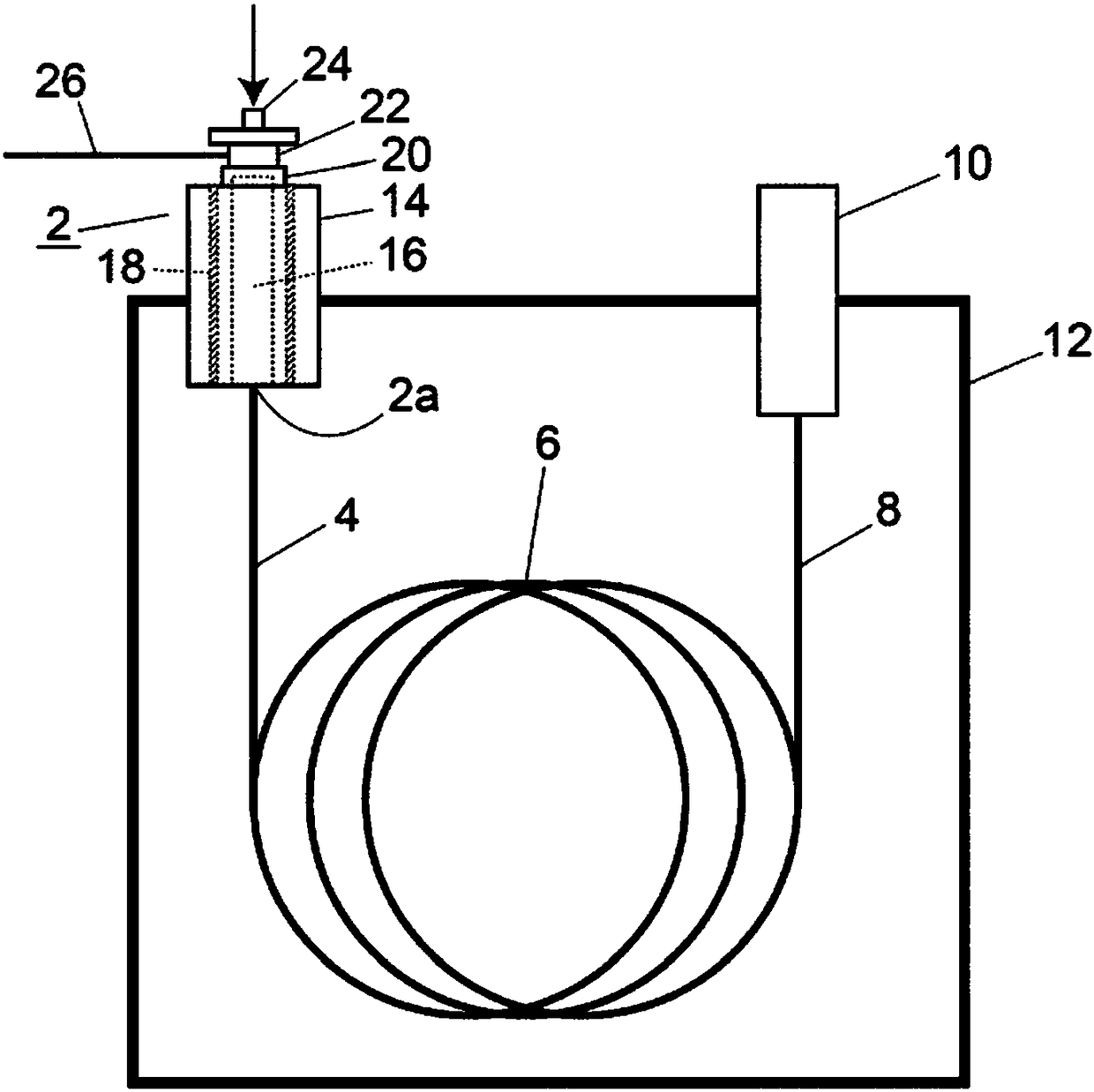 Opening sealing structure, sample vaporization unit, and gas chromatograph