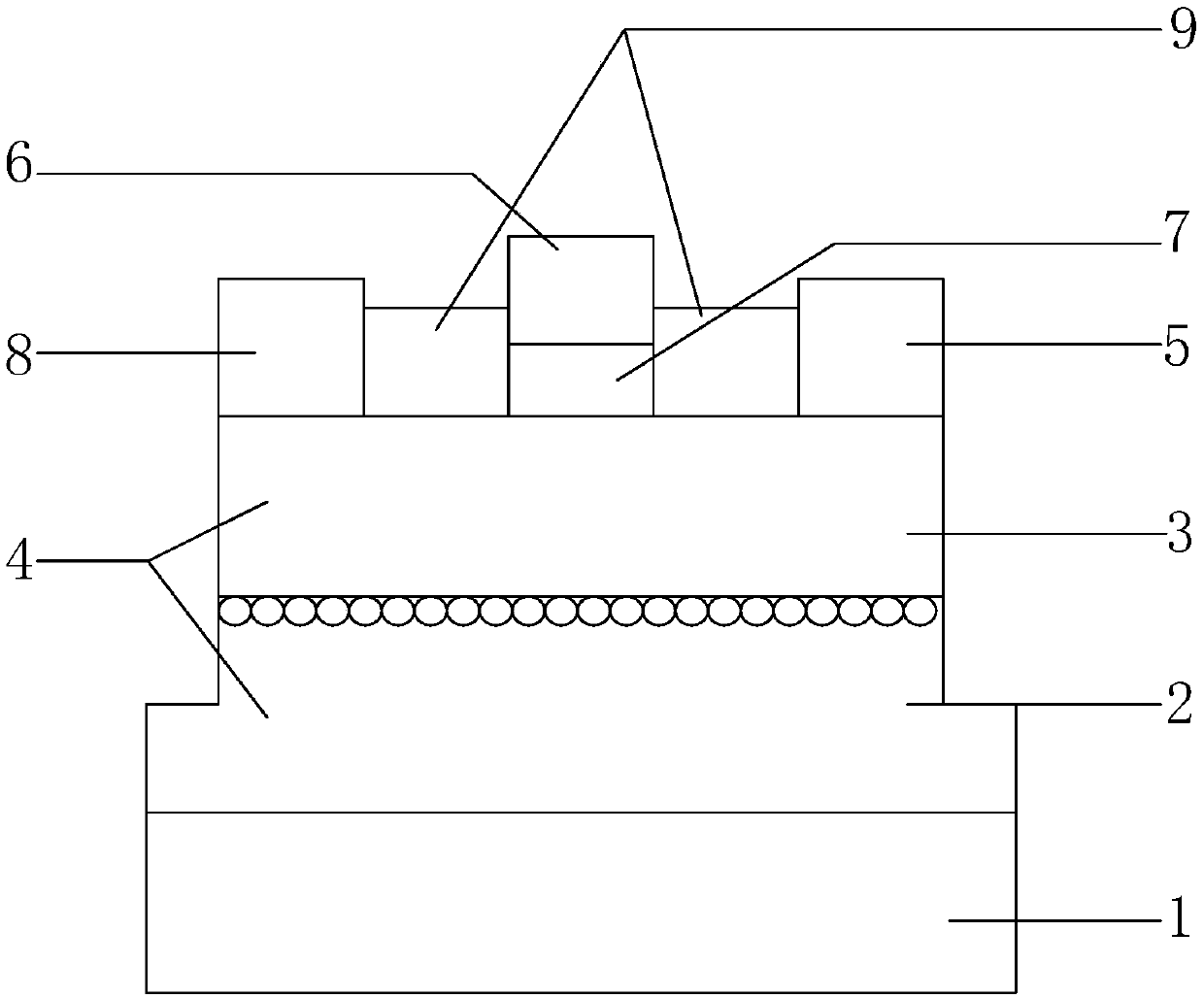 FinFET enhanced device of P-GaN cap layer and manufacturing method