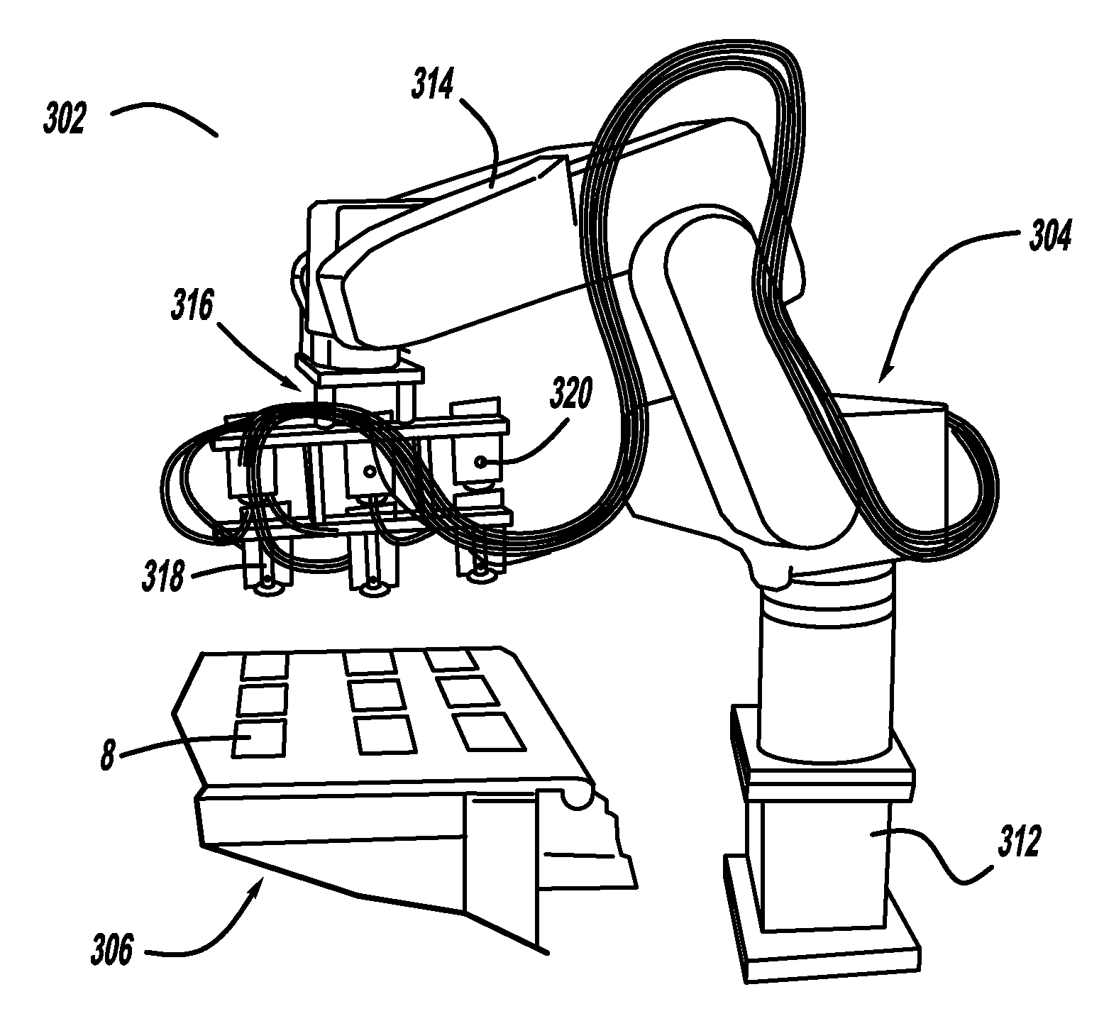 System, method and machine for continuous loading of a product