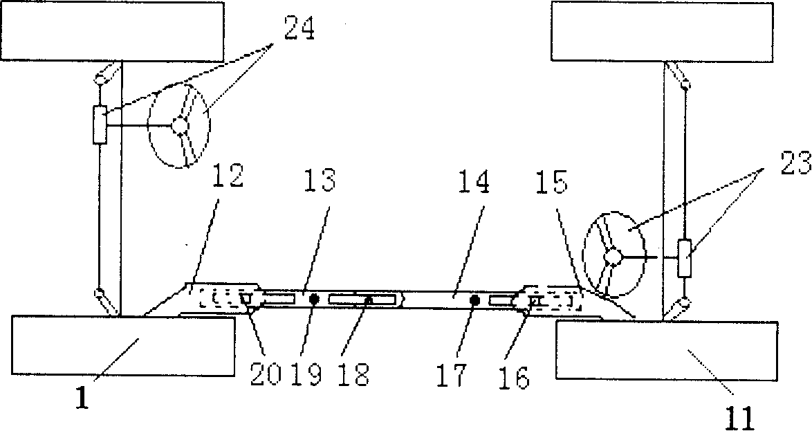 Bidirectionally steering electric machineshop car