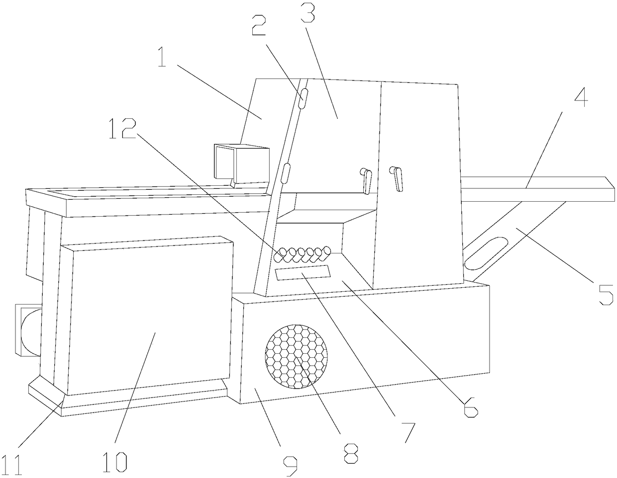 Full-automatic wood-processing machine