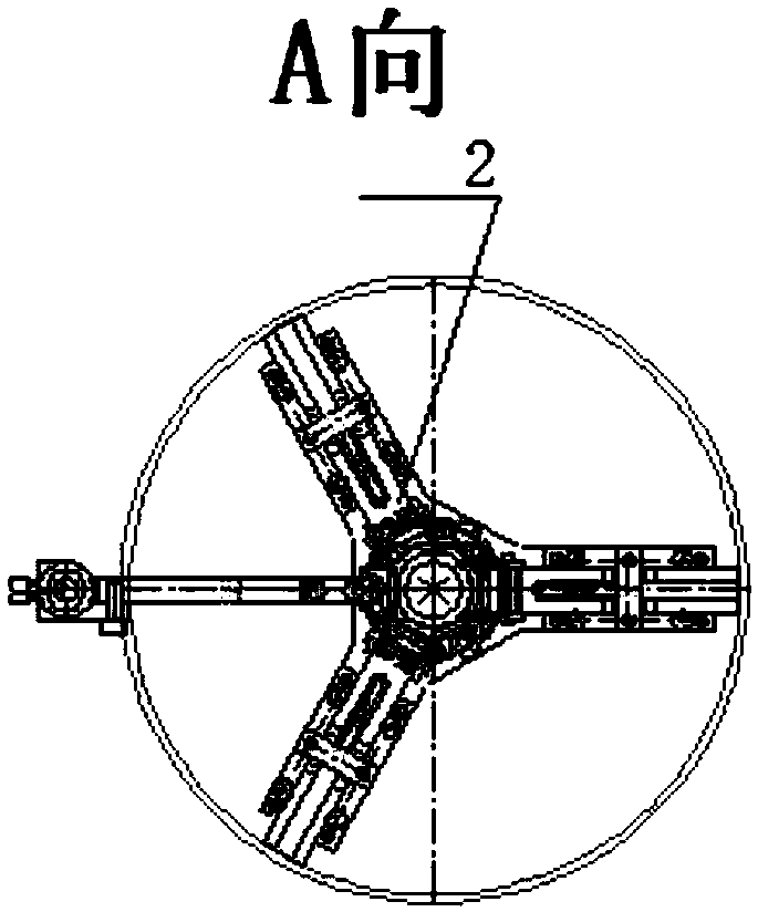 A method for measuring the size of transition section of gas turbine combustor