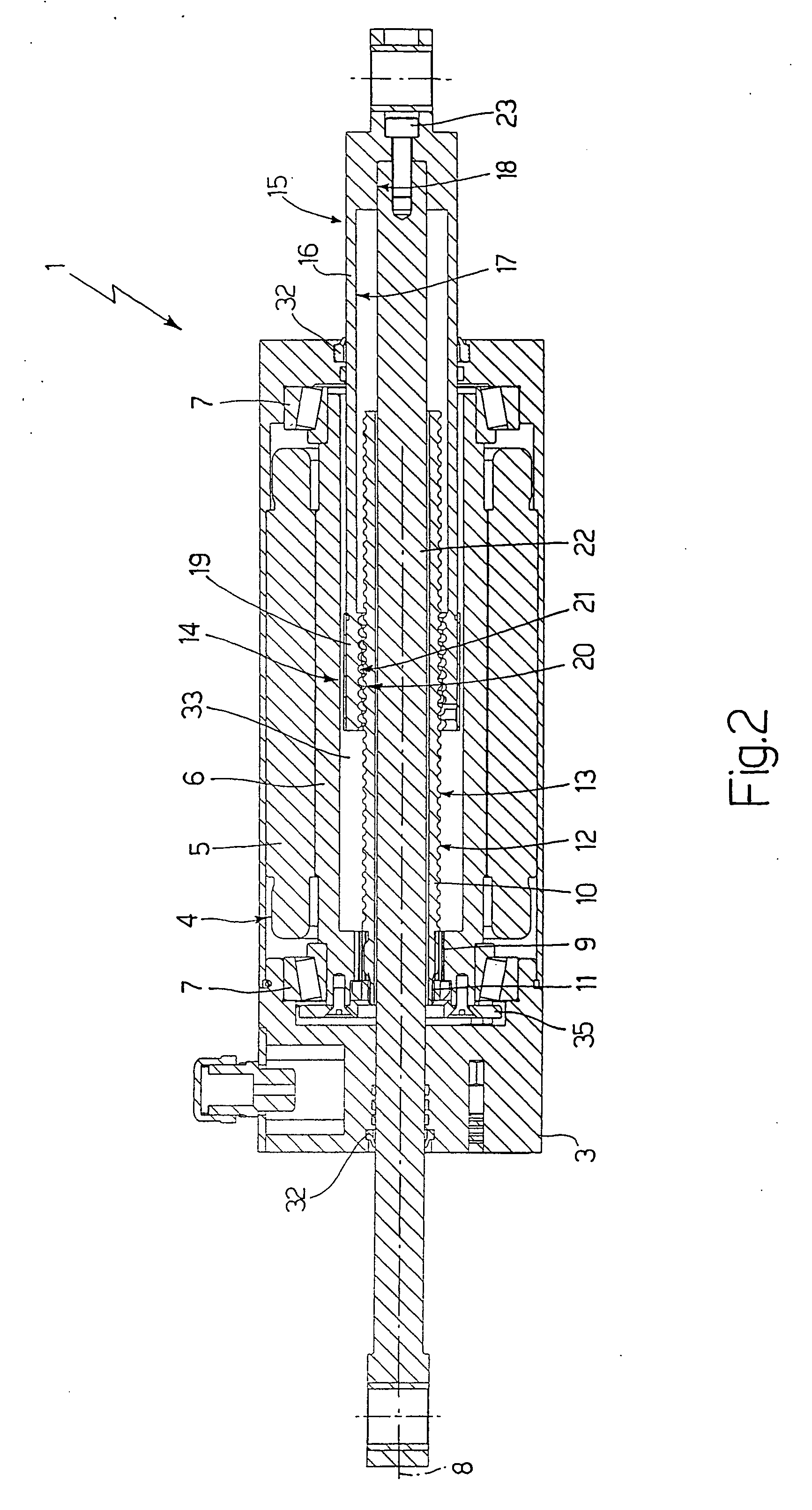 Steering unit for an electric vehicle