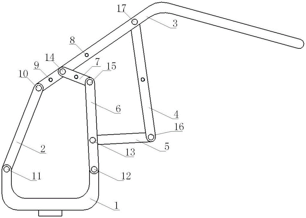 A variable configuration large space palletizing robot mechanism