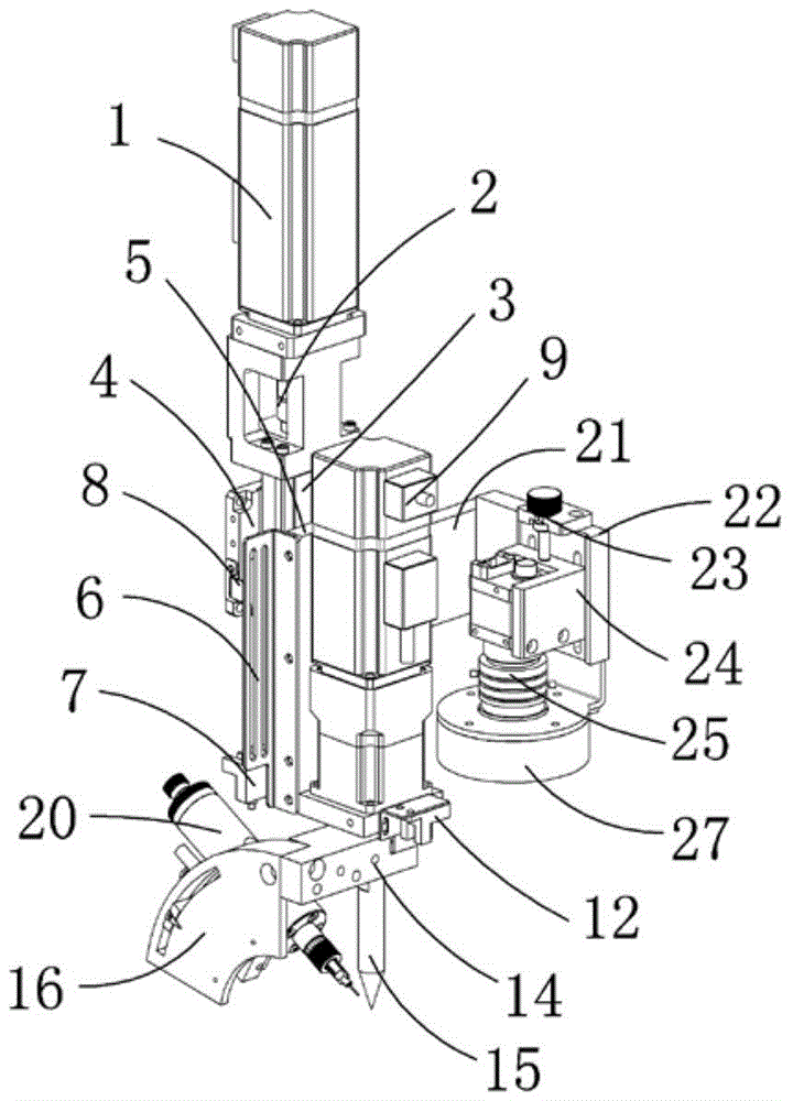 An automatic dispensing mechanism